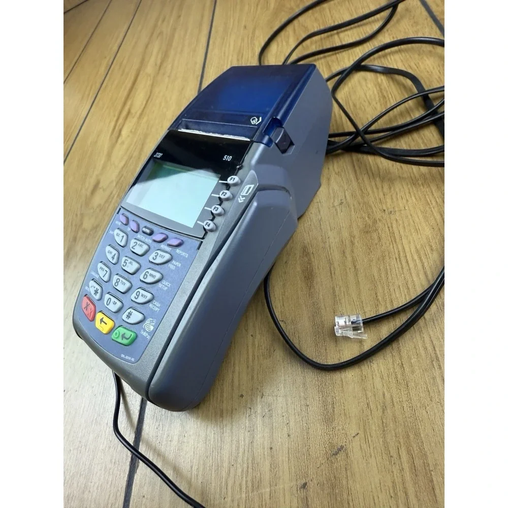 VERIFONE OMNI 5100 ETHERNET‎ CREDIT CARD TRANSACTION TERMINAL CHARGER